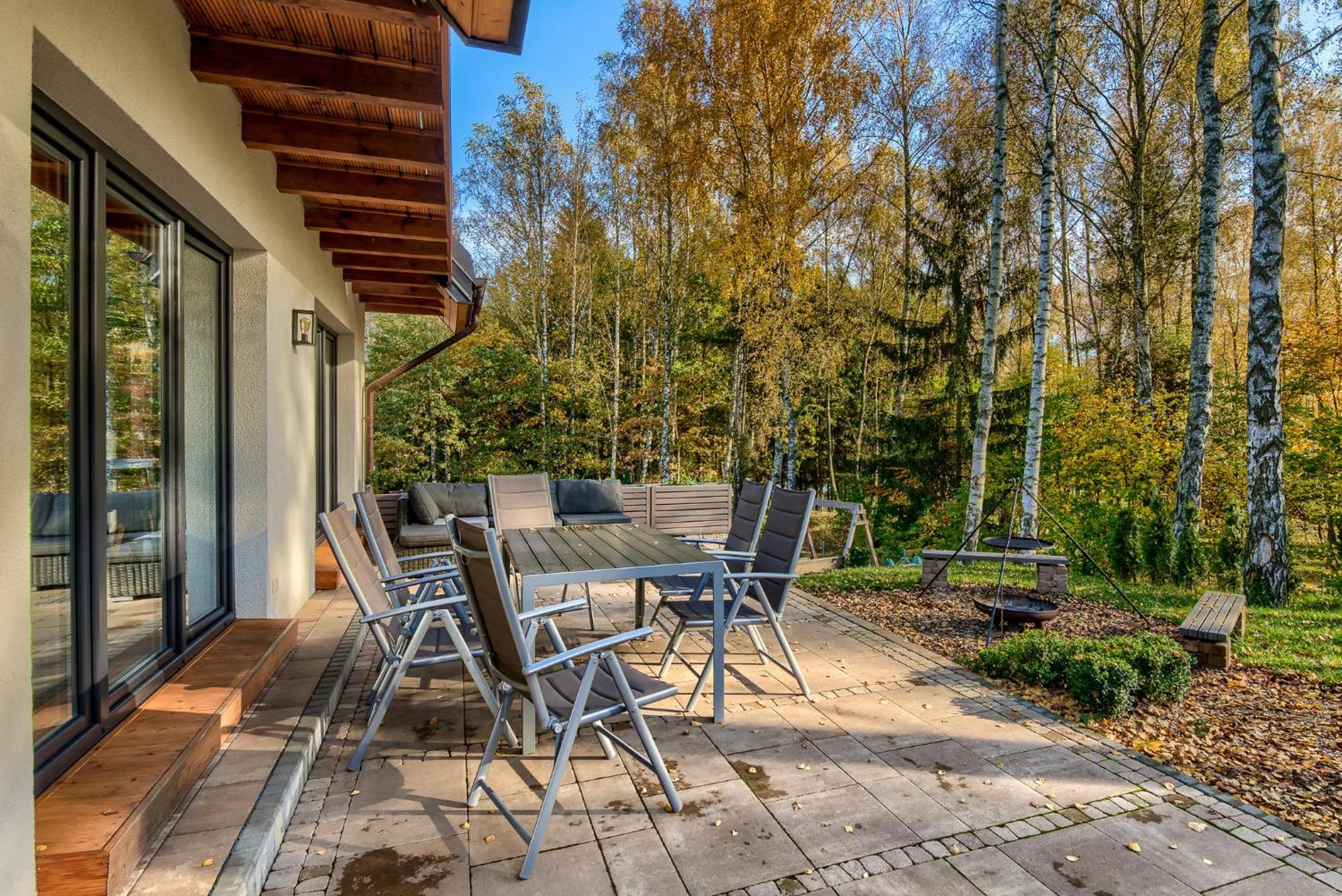 Mazursko - Komfortowe Domy 8 Osobowe Nad Jeziorem, Balia Lub Sauna Kretowiny Exterior foto