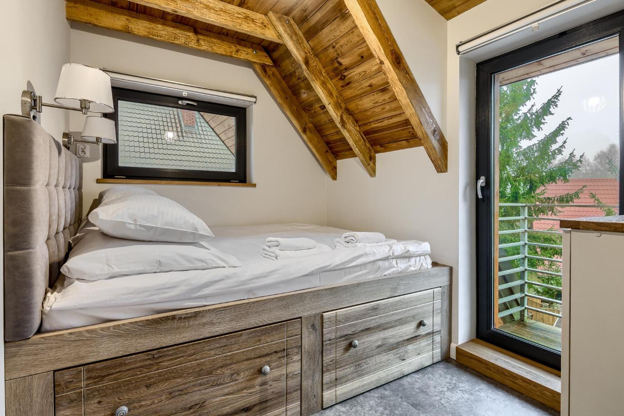 Mazursko - Komfortowe Domy 8 Osobowe Nad Jeziorem, Balia Lub Sauna Kretowiny Exterior foto