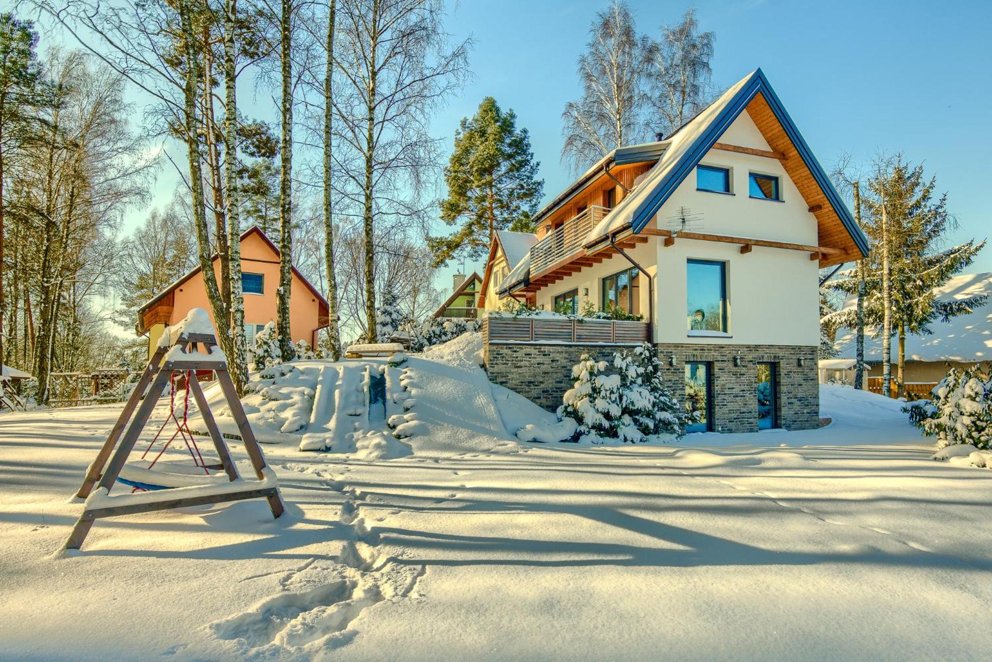 Mazursko - Komfortowe Domy 8 Osobowe Nad Jeziorem, Balia Lub Sauna Kretowiny Exterior foto