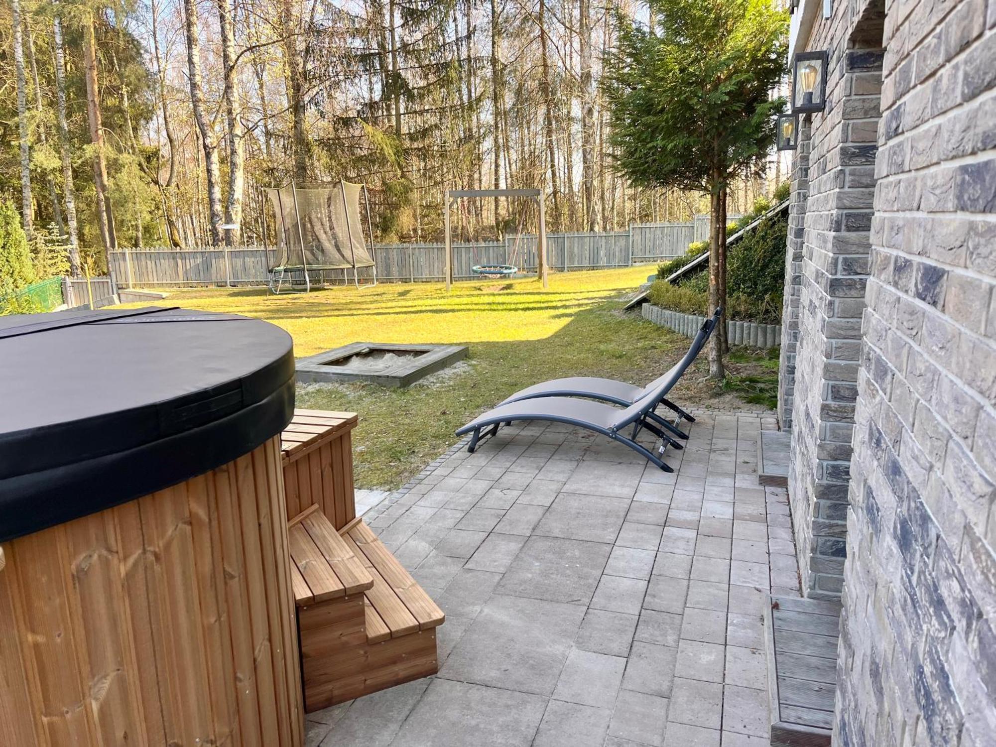 Mazursko - Komfortowe Domy 8 Osobowe Nad Jeziorem, Balia Lub Sauna Kretowiny Exterior foto