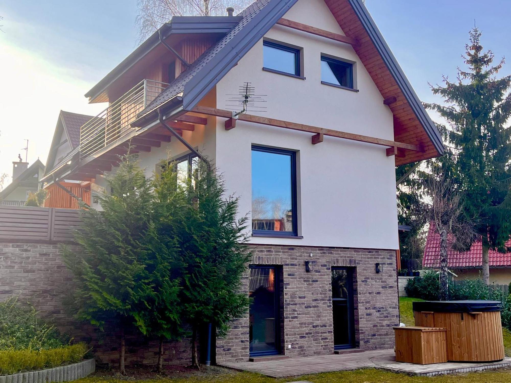 Mazursko - Komfortowe Domy 8 Osobowe Nad Jeziorem, Balia Lub Sauna Kretowiny Exterior foto